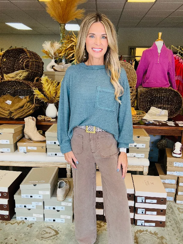 Season Finale Sale FALL HANDLE TOP-ASH JADE