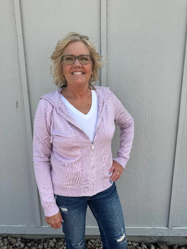 Weekend Deals That Dazzle DAYLA ZIP UP LAVENDER JACKET
