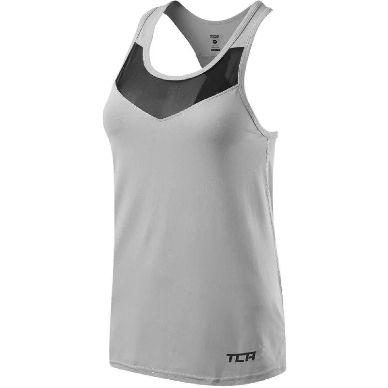 Final Markdown TCA MeshLuxe Womens Running Vest - Grey
