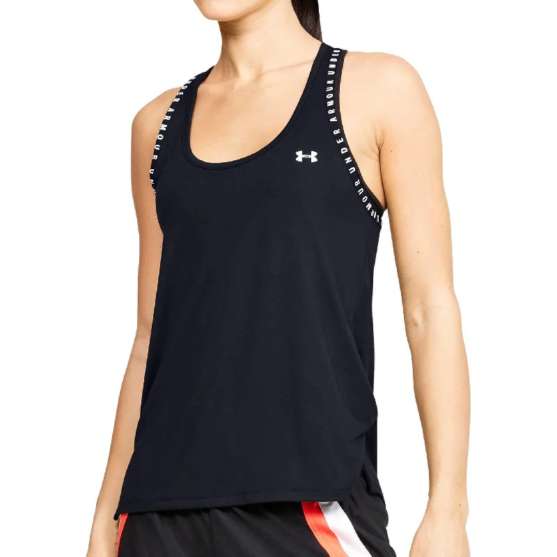 Huge Savings Under Armour Knockout Womens Running Vest Tank Top - Black