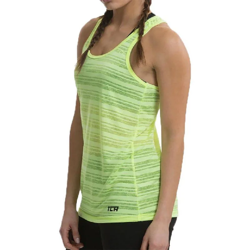 Early Access TCA Ultralite Womens Running Vest Tank Top - Yellow