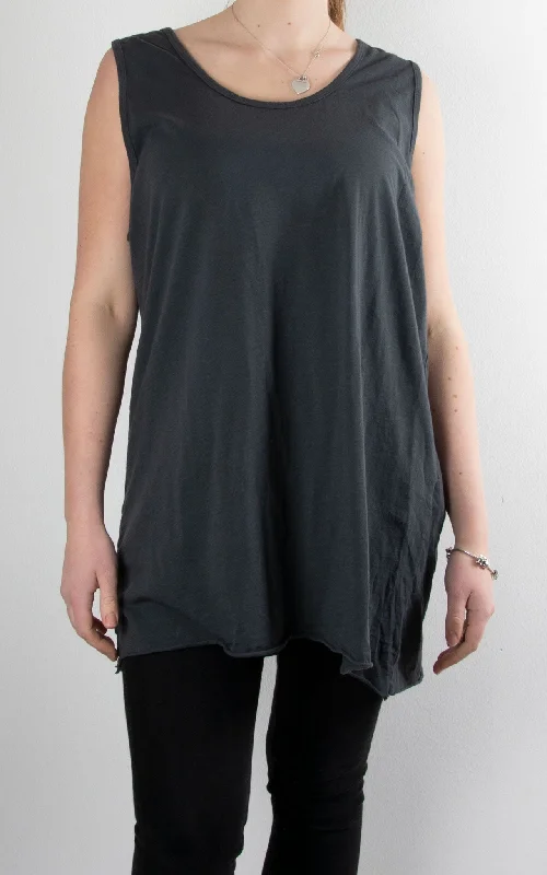 Shop Now Basic Vest | Charcoal