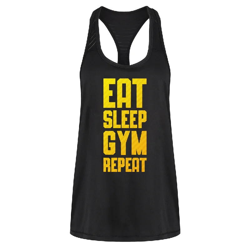 Special Buy Eat Sleep Gym Repeat Mesh Racerback Vest