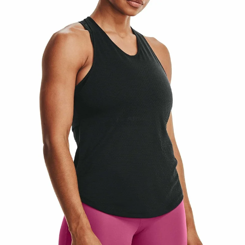 Best Choice Under Armour Streaker Womens Running Vest Tank Top - Black