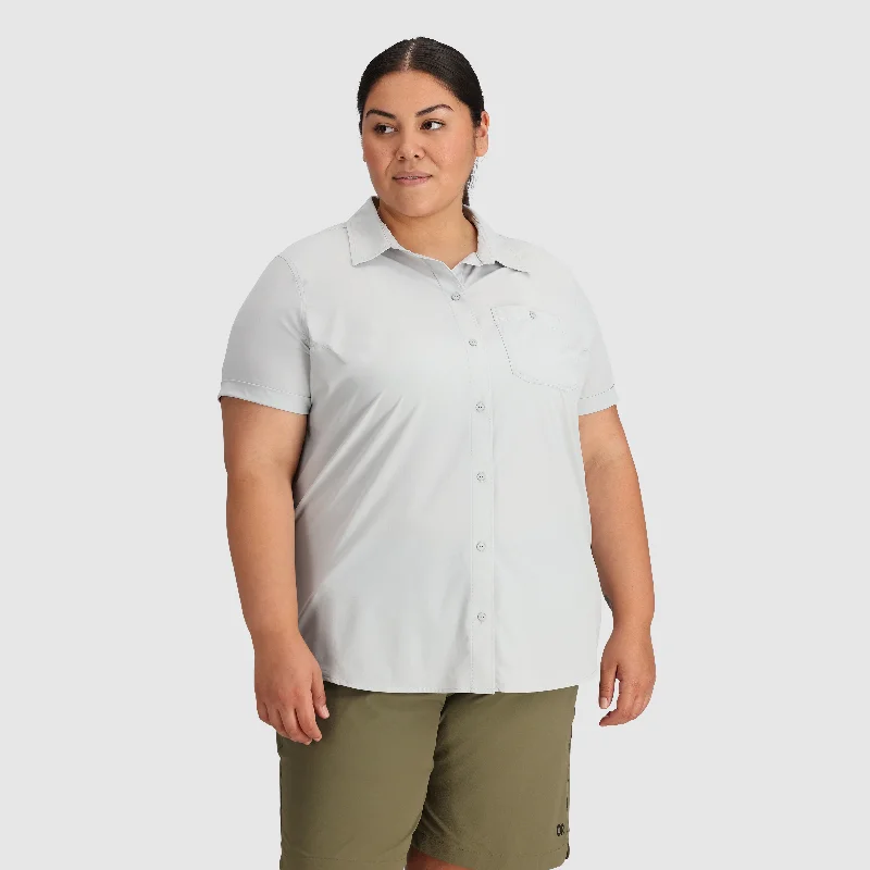 Early Bird Discount Women's Astroman Short Sleeve Sun Shirt-Plus