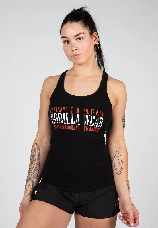 Verona Tank Top - Black