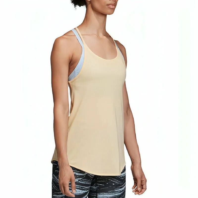 Savings Event adidas Wanderlust Womens Long Vest Tank Top - Orange