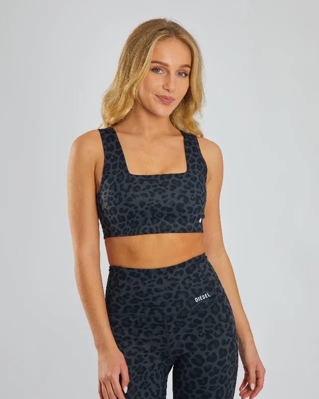 Stock Clearance Nino Bra Top Leopard Print