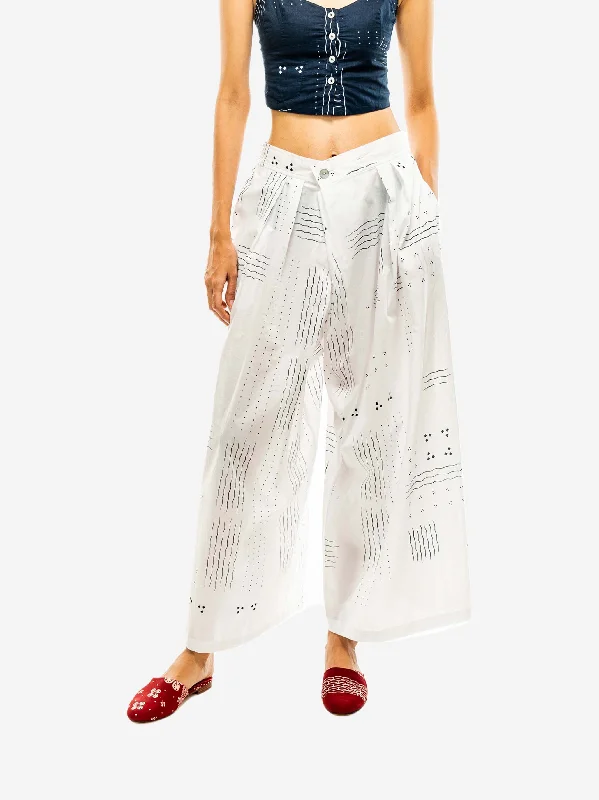 Exclusive Weekend Offers Inside "Ombak Laut" - Two Buttons Maxi Pants