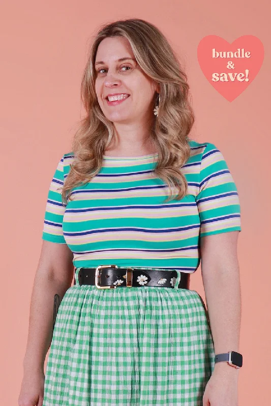 Mega Sale Blair Top Beach Hut Stripe