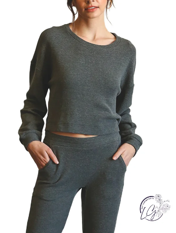 YEAR-End Clearance Easy & Cozy Long Sleeve Top