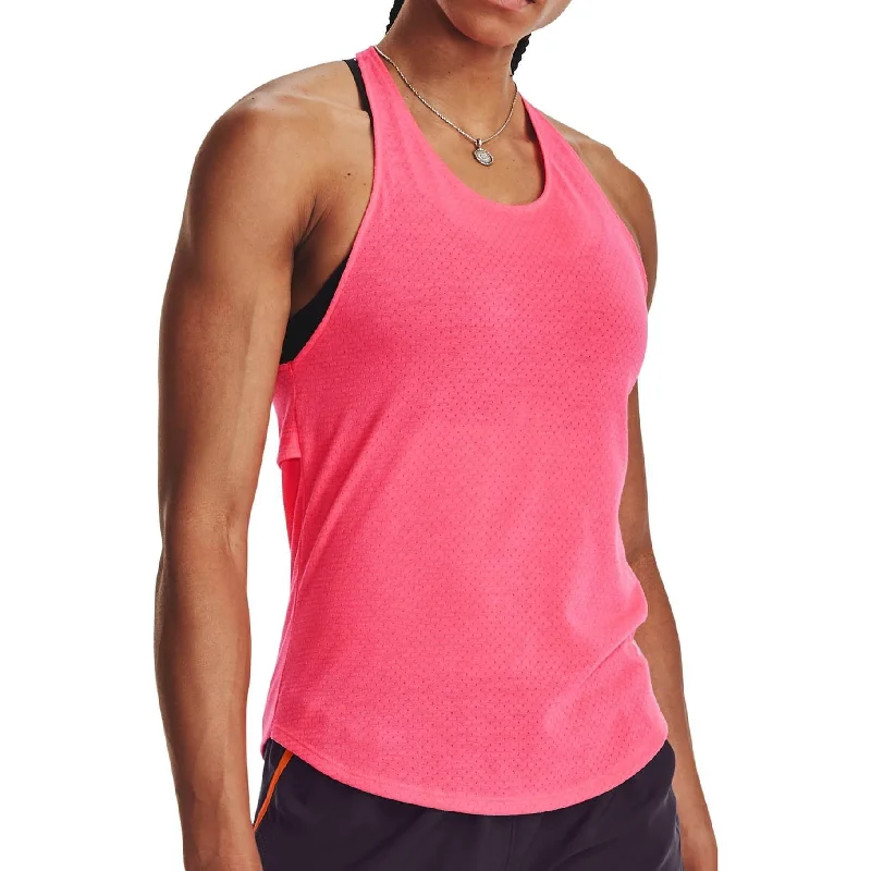 Weekend Bargains Await You Under Armour Streaker Womens Running Vest Tank Top - Pink