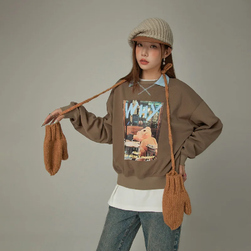 Weekend Deals That Sparkle Why Teddy Bear Sweatshirt