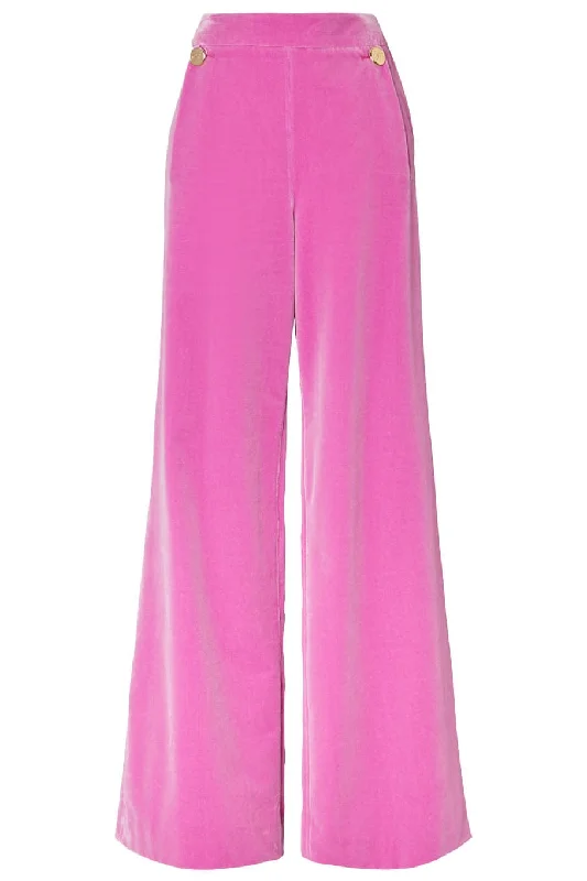 Clove Velvet Waisted Trousers