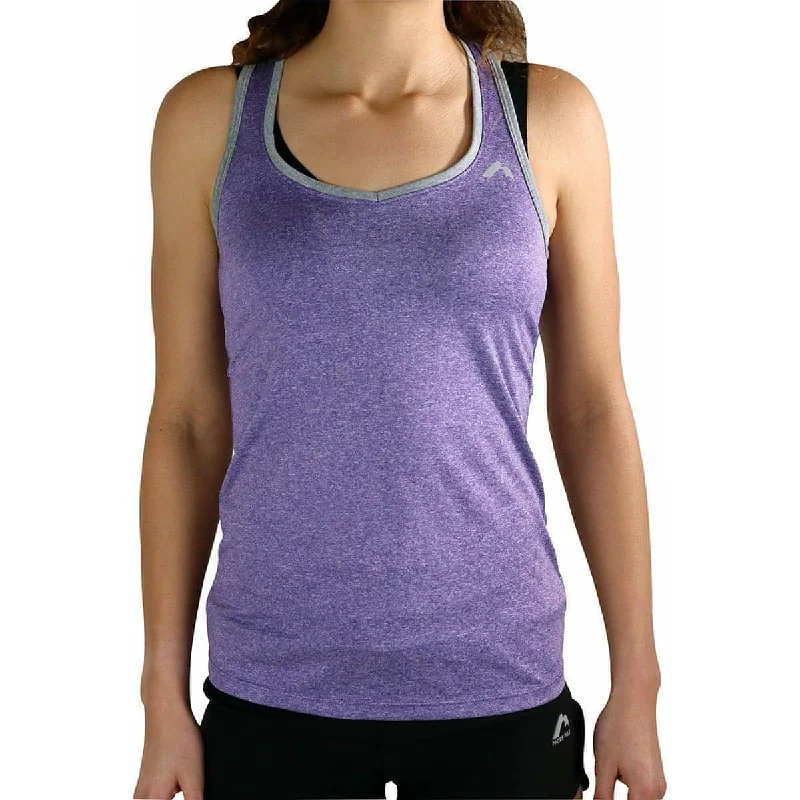 Value Deals More Mile Marl Womens Running Vest - Purple