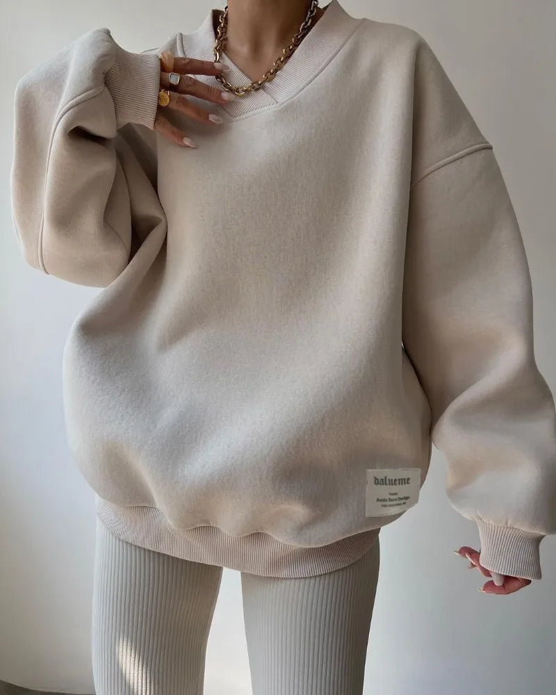 Weekend Bargains to Relish Spring Casual Fashion Long Sleeve Loose Hoodie