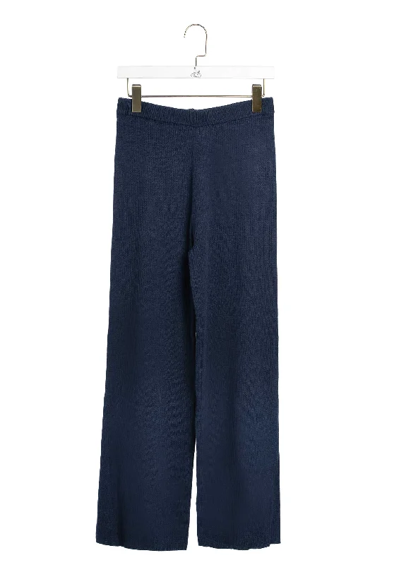 Weekend Discounts to Relish Pants Pantalon Simon Navy