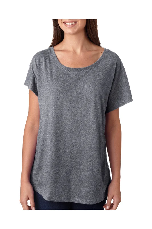 Best Deals Next Level Womens Dolman Jersey Short Sleeve Scoop Neck T-Shirt - Heather Grey Best Deals Next Level Womens Dolman Jersey Short Sleeve Scoop Neck T-Shirt - Heather Grey
