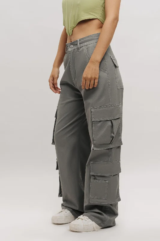 Weekend Specials to Indulge In Cloud Dark Grey Cargo Pants