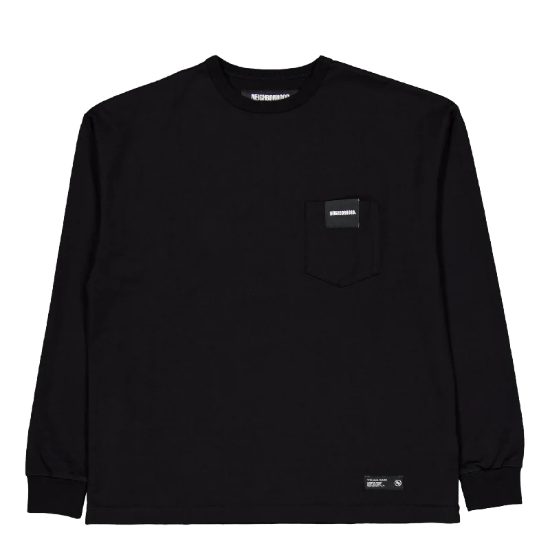 Extra Savings Classic-p Crewneck Ls Black