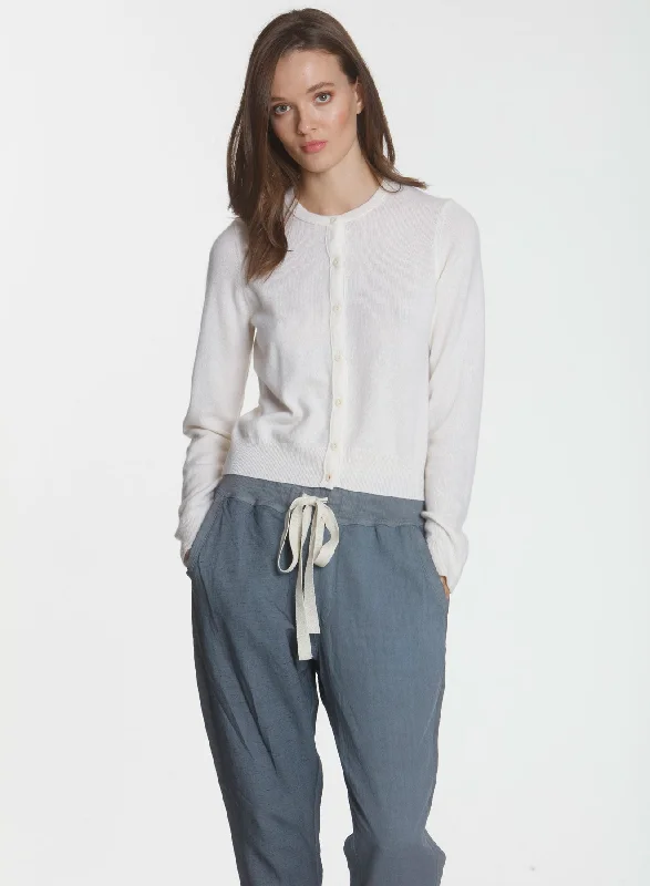 Weekend Extravaganza: Shop Now CORE Cashmere Dress Cardigan - White