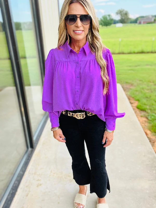 Weekend Discounts Worth Grabbing THE PROPER TOP --PURPLE