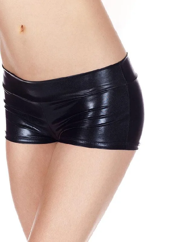Weekend Savings Sensation Metallic [Black] | HOT PANTS