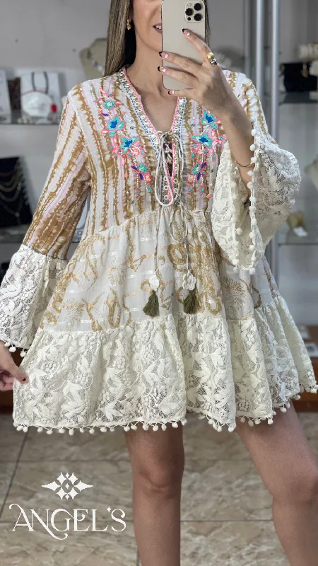 Can't Be Beat Boho Tunic Top/Mini Dress