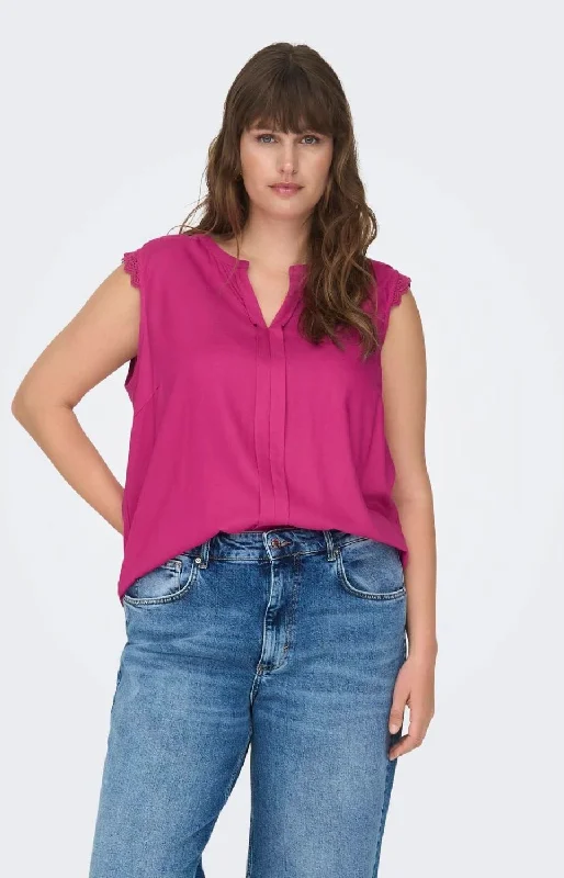 Massive Deal Only Carmakoma Sleeveless Mumi Top