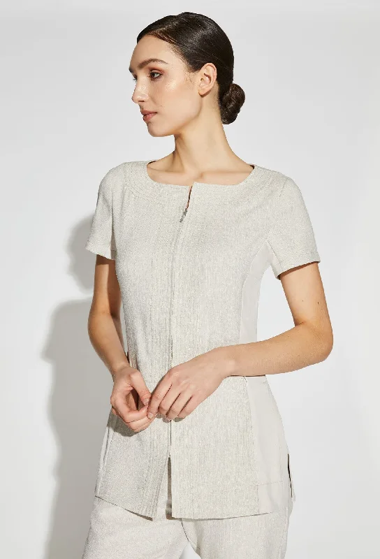 Savings Galore Women's Faux Linen Sorelle Tunic