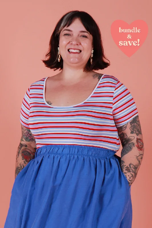 Great Bargain Bronte Reversible Top Raspberry Ripple