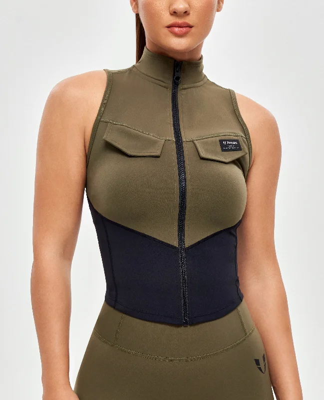 Weekend Offers That Thrill Army Abs Tank - Combat Green and Black