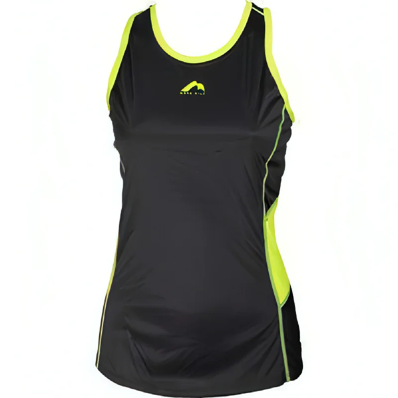 Deal of the Week More Mile Racer Back Womens Running Vest - Black