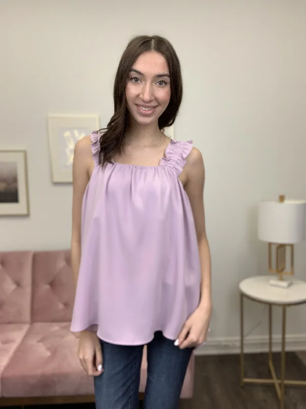 Hot Buy All Ruffles Tank Top * Final Sale*