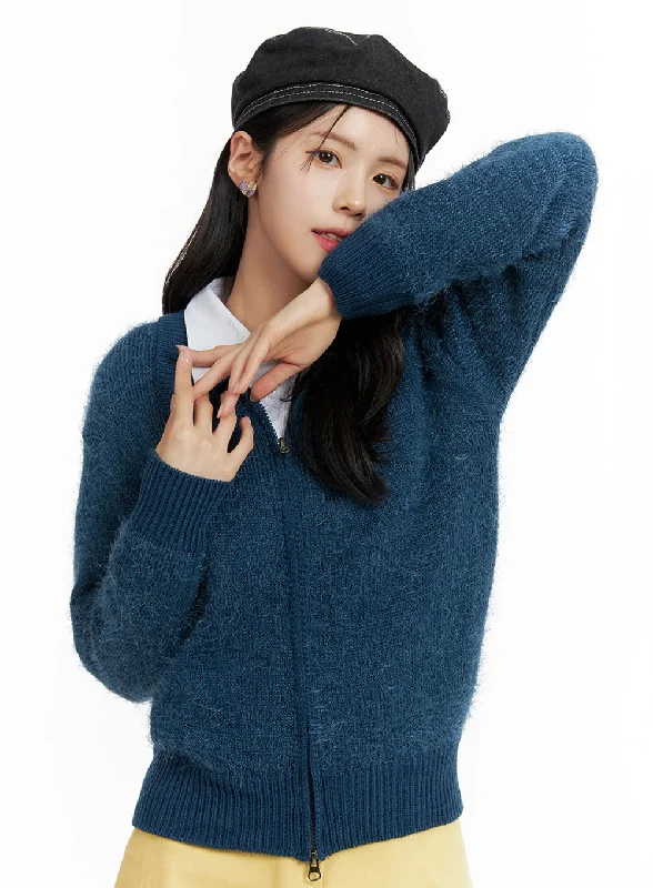 Markdown Sale Soft Collar Knit Sweater OF408