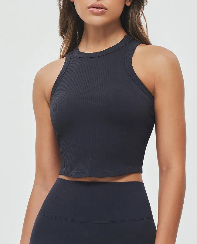 Weekend Deals That Amaze Padded Workout Tank - Black