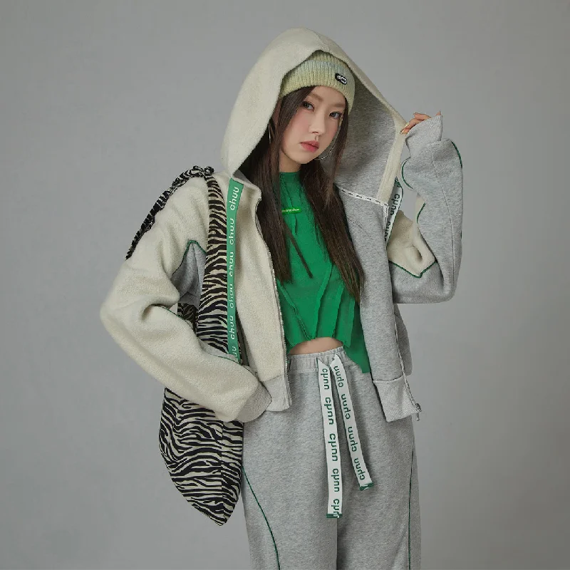 Weekend Offers That Please Miss Sporty Cropped Hoodie