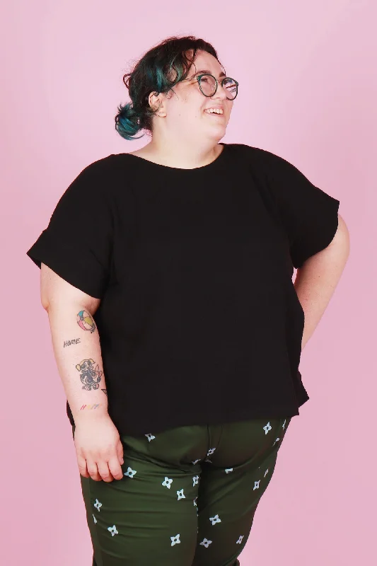 Deal Frenzy Libby Top Black Diamond