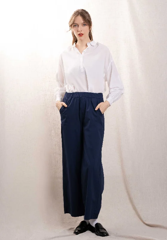 Weekend Offers That Impress Pants 96871 Dark-Blue