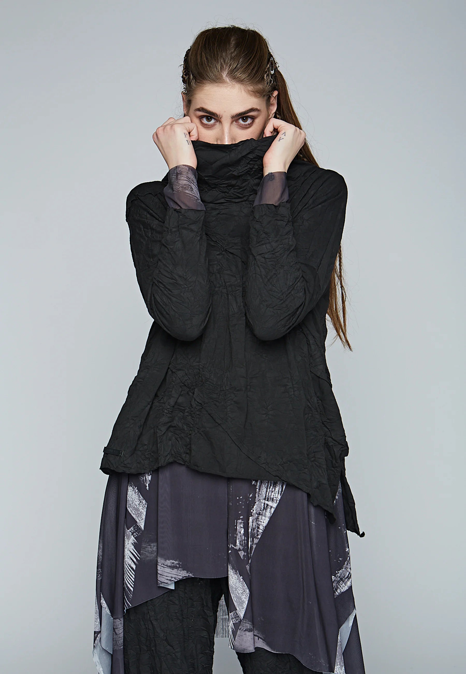 Unmissable Offer IGNITE Wrinkled jersey blouse