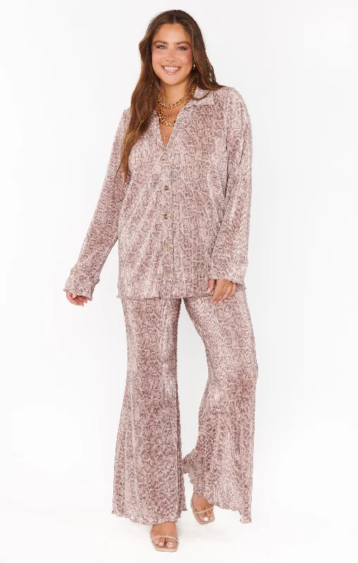 Special Price Overtime Pants ~ Snake Pleat