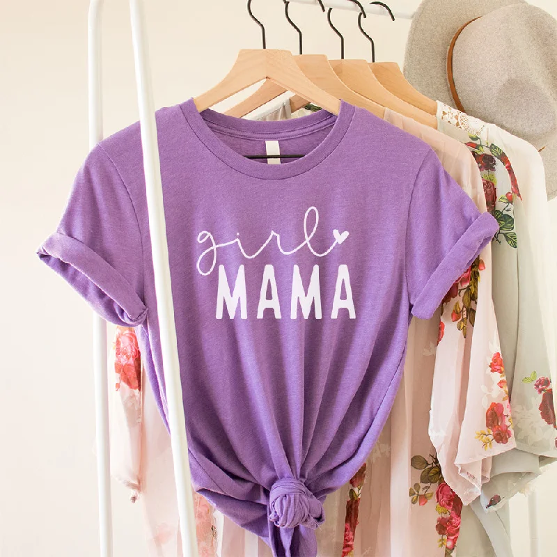 Incredible Offers Girl Mama Heart T-Shirt