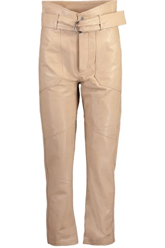 Warehouse Sale Bennett Patch Pocket Leather Pant