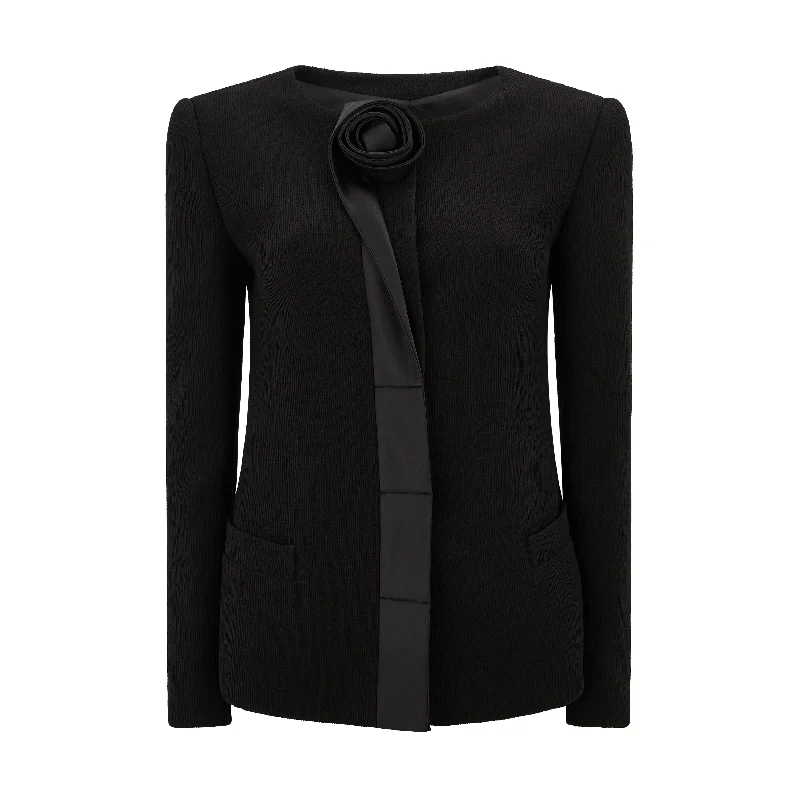 Closeout Sale Tailored Rose Jacket