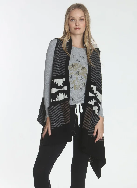 Weekend Savings Spectacle Navajo Wrap Vest
