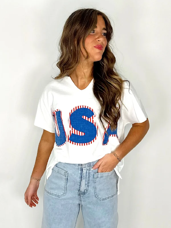 Shop and Save God Bless the USA Tee
