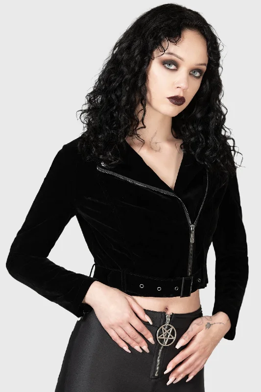 Don't Miss Out Twilight Goddess Biker Jacket