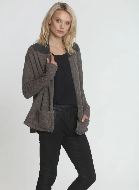 Weekend Savings Sensation Claire Cardigan - Otter