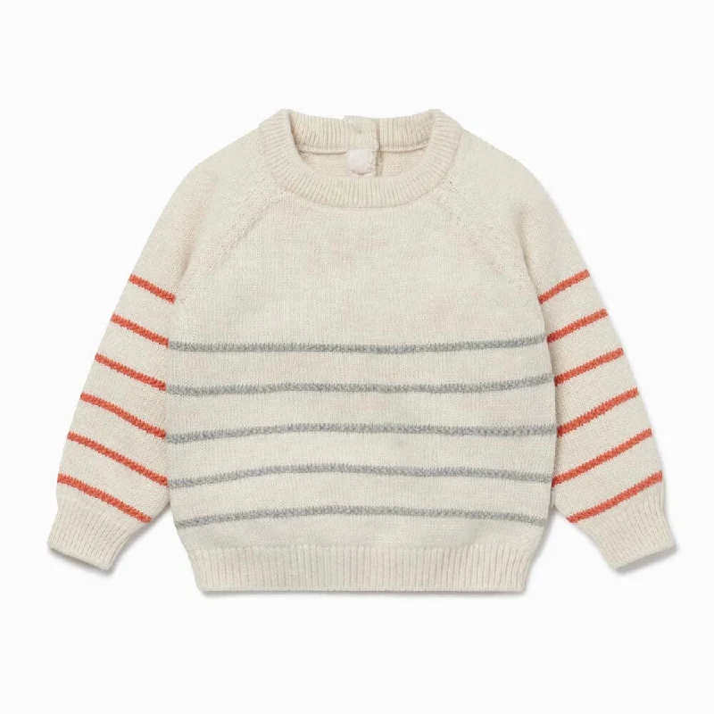 Knitted Stripe Sweater