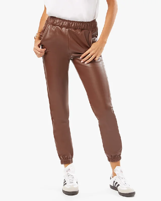 Best Deals Vegan Leather Jogger